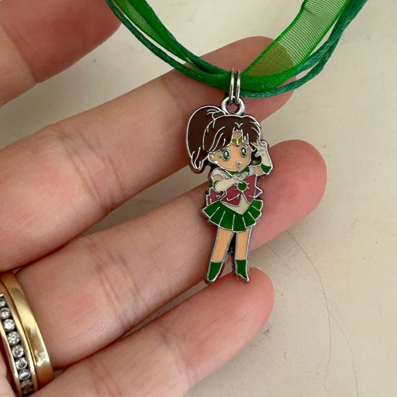 5/$25 Sailor moon JUPITER choker necklace 💚 - Picture 4 of 7